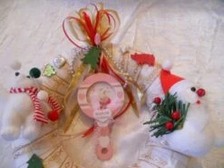 Couronne De Premier Noël Fille -Papeterie Boutique 1440625 couronne de premier noel fille 4