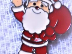 Noël:bijou De Sac Porte-clés Argent Et Rouge,perles Verre,breloques(père-noël,sapin,grelot,étoile). -Papeterie Boutique 1471278 noel bijou de sac porte cles argent et rouge perles verre 6