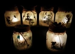 Photophore Joyeux Noël -Papeterie Boutique 1489196 photophore petite fee sur un nuage 5