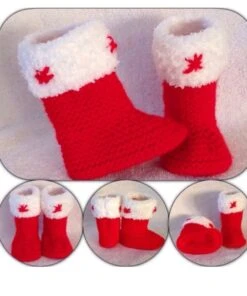 Bottes Du Père Noël En Taille 1/3mois