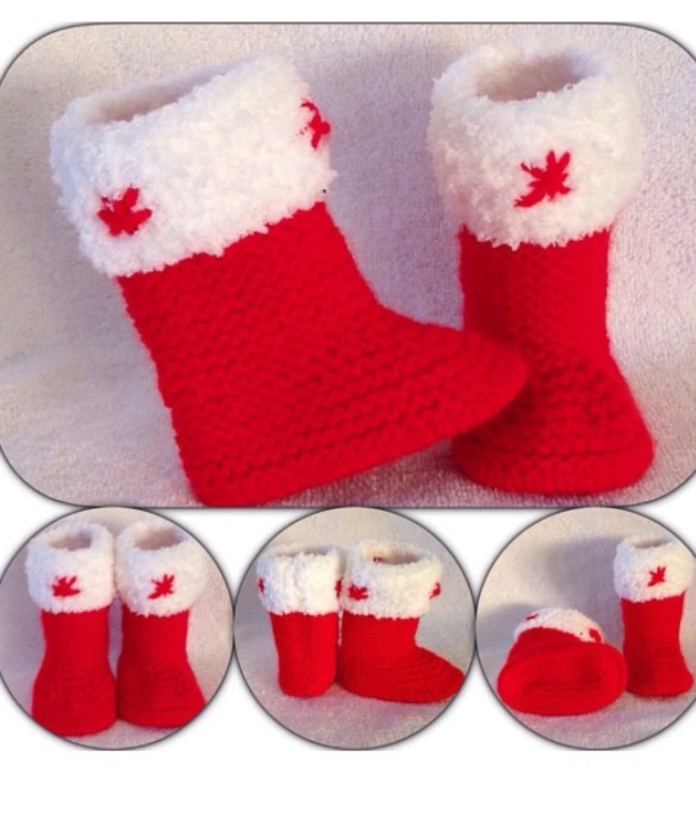 Bottes Du Père Noël En Taille 1/3mois 1 Bottes Du Père Noël En Taille 1/3mois