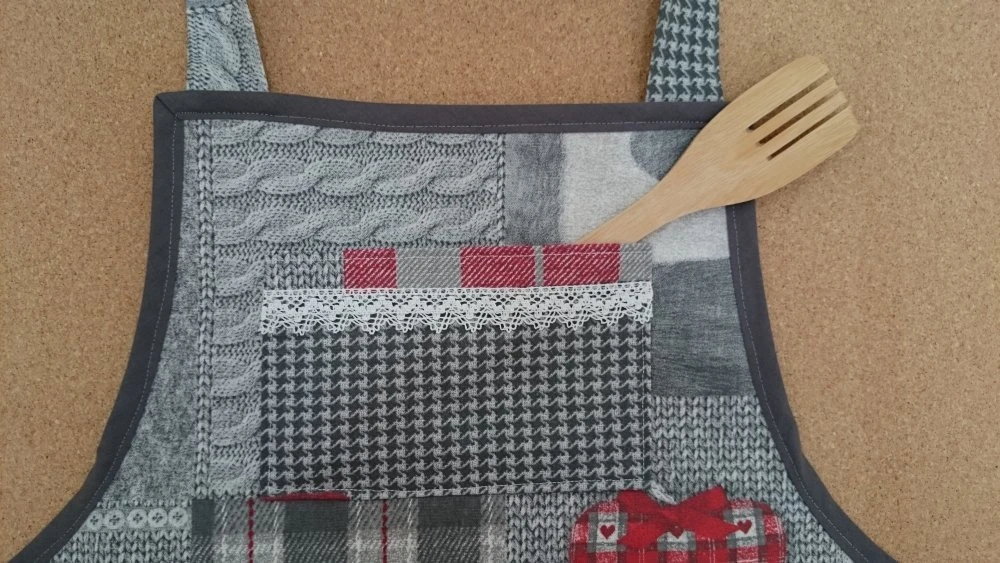 Tablier De Cuisine - "noël Approche" 4 Tablier De Cuisine - "noël Approche" – Image 4