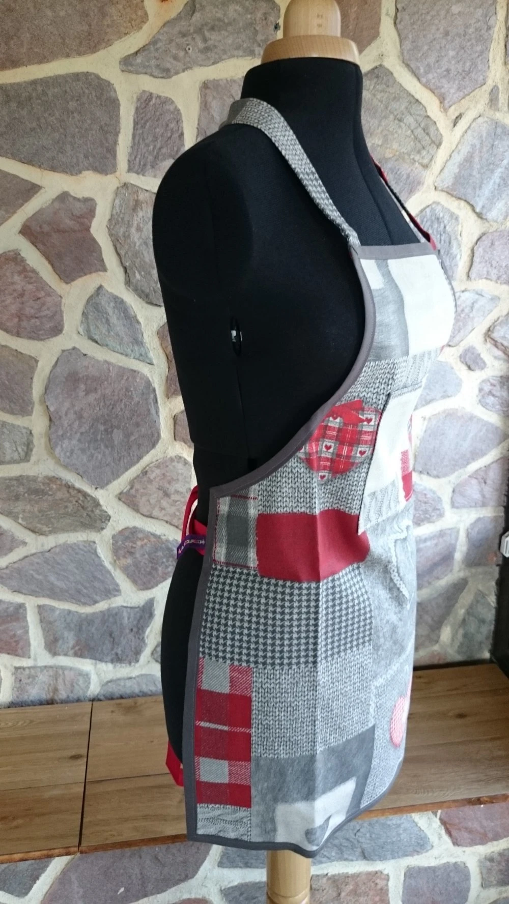 Tablier De Cuisine - "noël Approche V2" 4 Tablier De Cuisine - "noël Approche V2" – Image 4