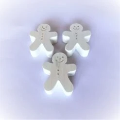 3 Décorations De Noël En Bois D'épicéa Naturel, Peinture Blanche, Bonhomme Pain D'épices, Décoration Sapin De Noël, 11 3 Décorations De Noël En Bois D'épicéa Naturel, Peinture Blanche, Bonhomme Pain D'épices, Décoration Sapin De Noël, -Papeterie Boutique 1993788 3 decorations de noel en bois d epicea naturel peinture 6