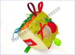 Cube D'éveil , Jouet Bébé , Cadeau Naissance , Jeu Sensoriel Bébé , Noël -Papeterie Boutique 2113740 cube d eveil jouet bebe cadeau naissance jeu sensor 5