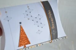 Boite Cadeaux, Ballotins, Boites Chocolats Pour Noël Ou Nouvel An. Boite Sapin Pailleté Et Ses étiquettes Assorties / Lot De 5 -Papeterie Boutique 2278307 boite cadeaux ballotins boites chocolats pour noel ou nou 3