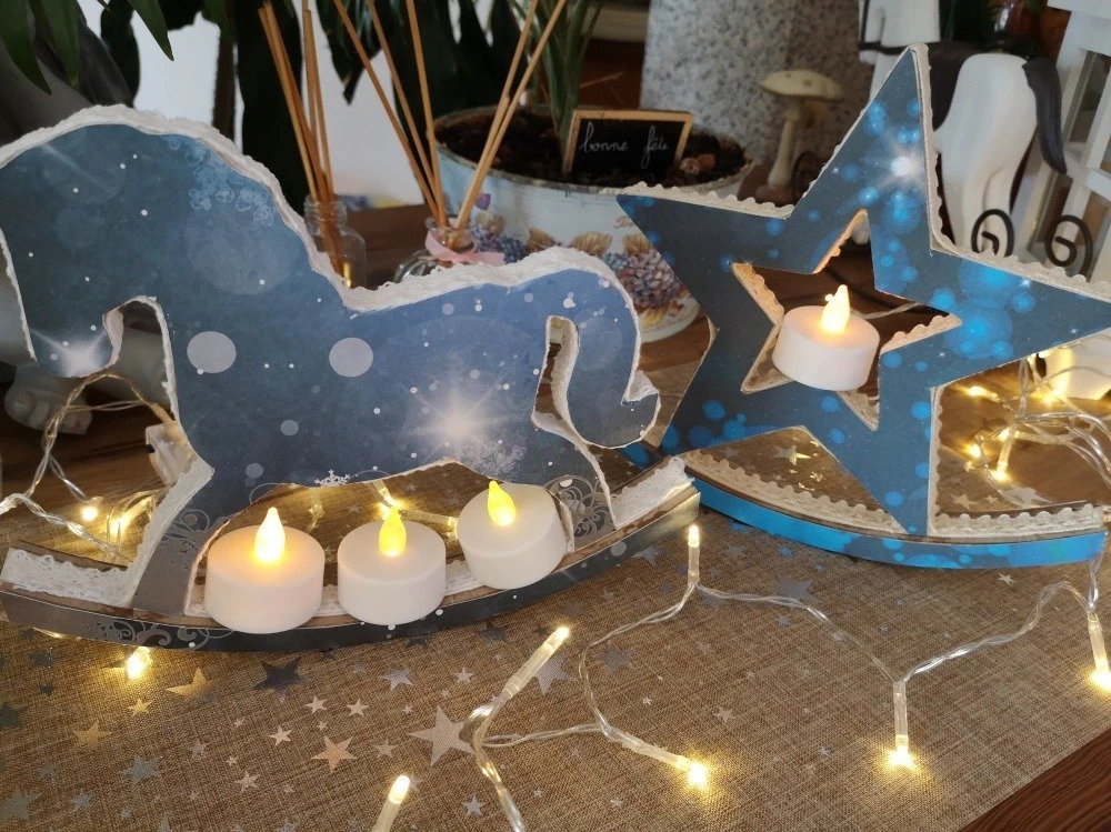 Décoration De Noël Duo Cheval & étoile 4 Décoration De Noël Duo Cheval & étoile – Image 4
