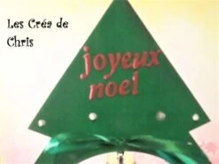 Sapin En Bois à Poser Avec Son Bébé Dans Une Boule De Noël. -Papeterie Boutique 2310315 sapin en bois a poser avec son bebe dans une boule de no 3