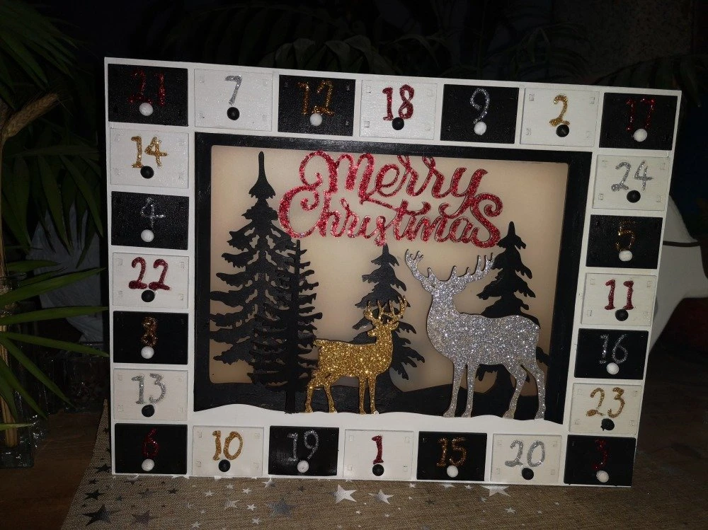 Calendrier Perpétuel De Noël 2 Calendrier Perpétuel De Noël – Image 2