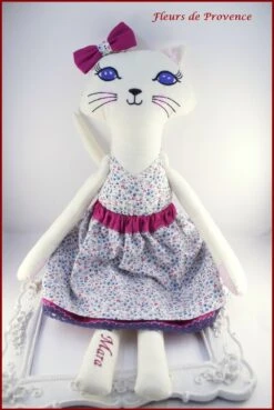Poupée Personnalisée Fait Main Chat - Noël. Ce Testé Et Parfait Pour Le Jeu