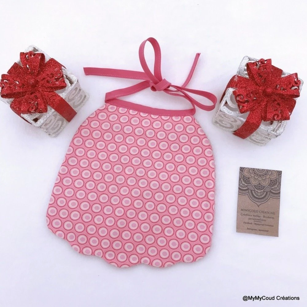 Bavoir Bébé Brodé Mon 1er Noël Cerf Et Boule 3 Bavoir Bébé Brodé Mon 1er Noël Cerf Et Boule – Image 3