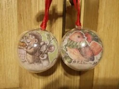 Noël : Boules De Noël Duo De Décoration