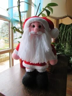 PÚre Noël Amigurumi Au Crochet
