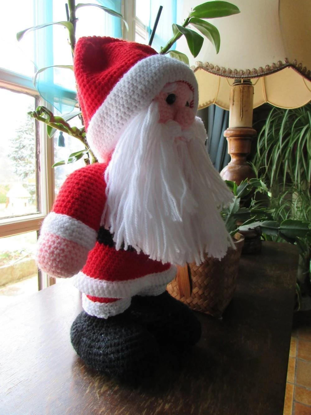 Père Noël Amigurumi Au Crochet 2 Père Noël Amigurumi Au Crochet – Image 2