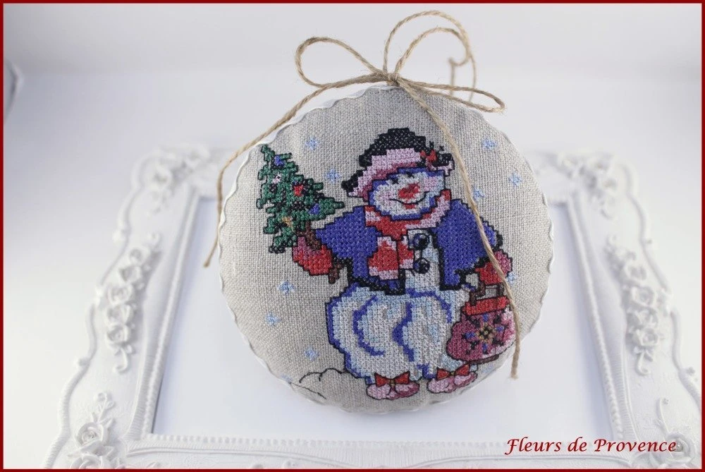 Décorations Avec Broderie Pour Sapin De Noël En Lin/coton A Suspendre Dans Votre Sapin 1 Décorations Avec Broderie Pour Sapin De Noël En Lin/coton A Suspendre Dans Votre Sapin