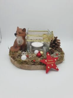 Centre De Table Noël - Jour De L'an / Décoration De Table Ou Autre Avec Bougeoir Et Renard 11 Centre De Table Noël - Jour De L'an / Décoration De Table Ou Autre Avec Bougeoir Et Renard -Papeterie Boutique 2769752 centre de table noel jour de l an decoration de table 1
