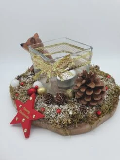 Centre De Table Noël - Jour De L'an / Décoration De Table Ou Autre Avec Bougeoir Et Renard 14 Centre De Table Noël - Jour De L'an / Décoration De Table Ou Autre Avec Bougeoir Et Renard -Papeterie Boutique 2769752 centre de table noel jour de l an decoration de table 4