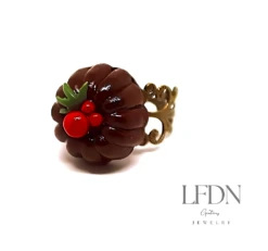 Collier Cupcake Noël, Bague Gâteau, Renne En Fimo, Boucles D'oreille Sapin, Bijoux Noël, Bijoux Gourmands -Papeterie Boutique 2785066 collier cupcake noel bague gateau renne en fimo boucles 3