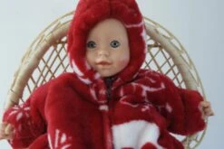 Vêtement Pour Poupée De 30 Cm Nid D'ange Rouge Thème Noël -Papeterie Boutique 2812337 vetement pour poupee de 30 cm nid d ange rouge theme noe 4