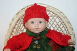 Vêtement Pour Poupée 30 Cm Thème Noël Robe Verte Et Rouge Imprimé Petits Paquets Cadeaux -Papeterie Boutique 2812355 vetement pour poupee 30 cm theme noel robe verte et ro 5