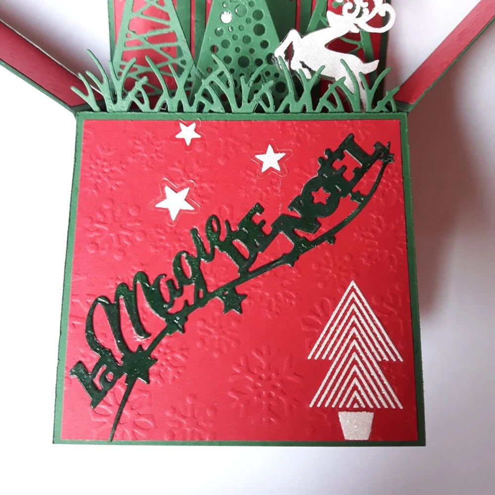 Ref 8 Carte Pop Up La Magie De Noël 2 Ref 8 Carte Pop Up La Magie De Noël – Image 2