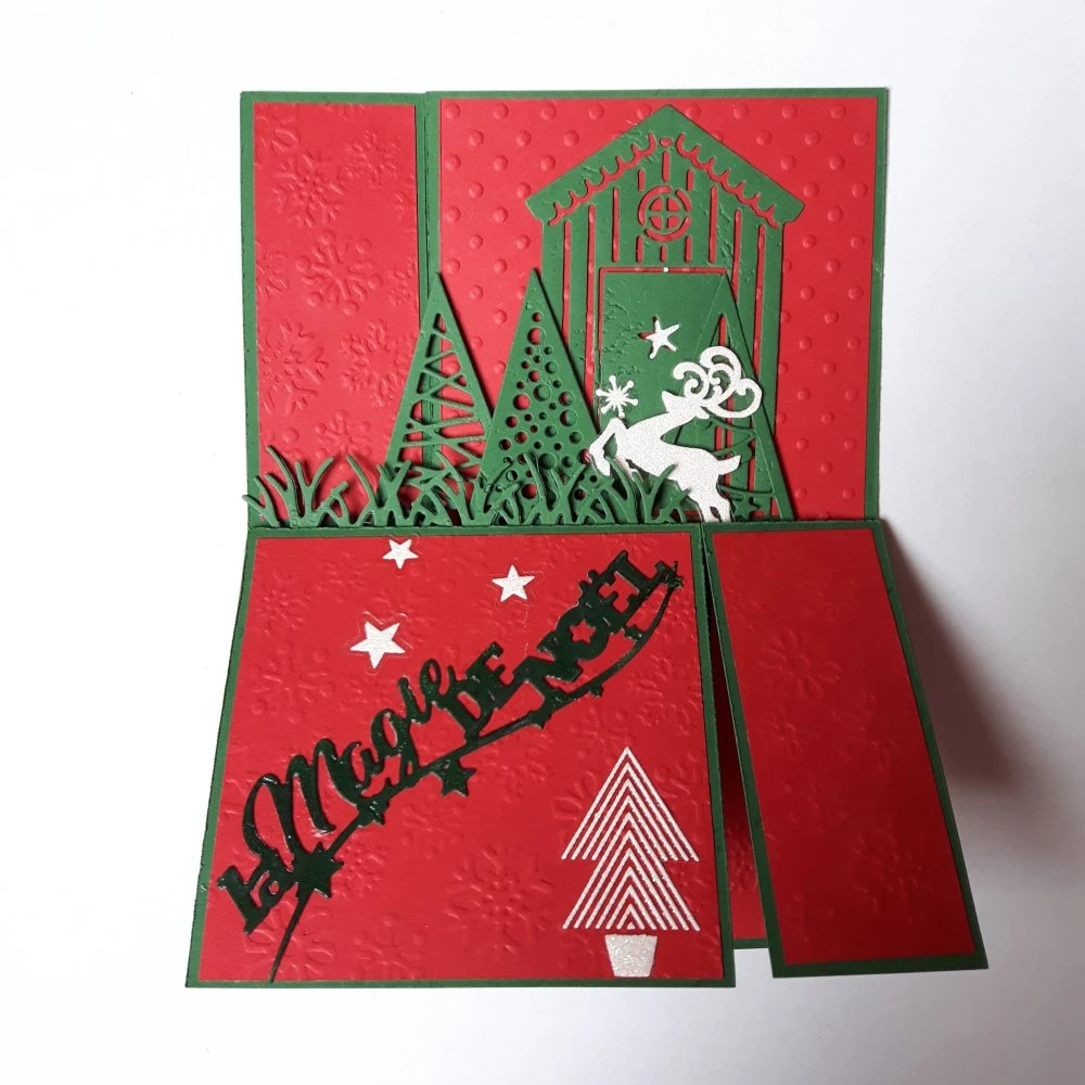 Ref 8 Carte Pop Up La Magie De Noël 3 Ref 8 Carte Pop Up La Magie De Noël – Image 3