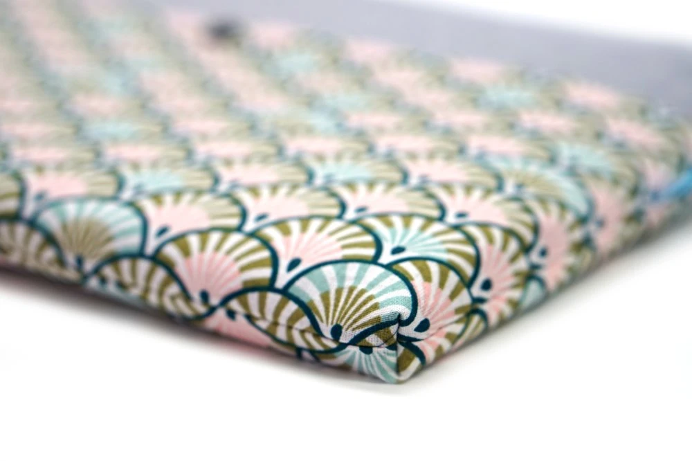 Housse Macbook Pro 15/16 Tissu Japonais Pastels, étui Ordinateur Portable 15 Pouces, Housse Ordinateur Sur Mesure, Cadeau Femme Noël 3 Housse Macbook Pro 15/16 Tissu Japonais Pastels, étui Ordinateur Portable 15 Pouces, Housse Ordinateur Sur Mesure, Cadeau Femme Noël – Image 3