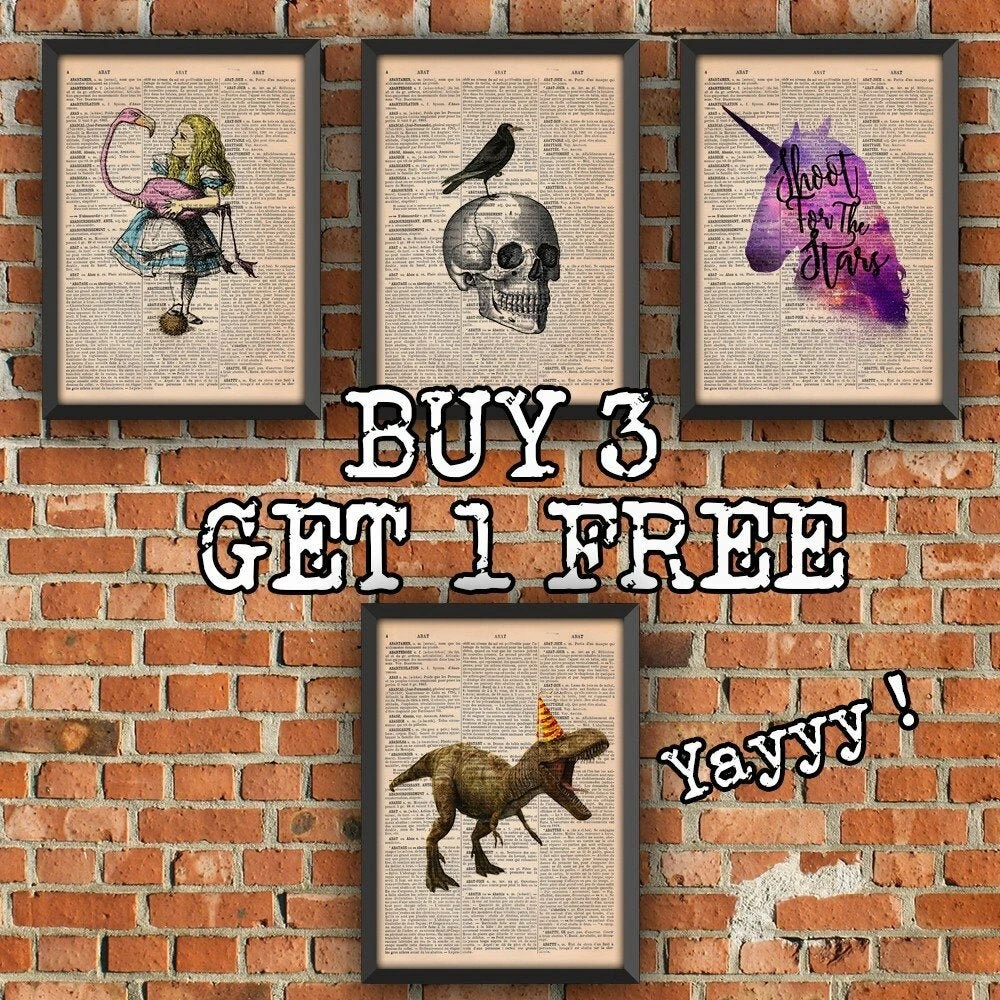 Père Noël Couronne Gui Hotte Rennes Lutin Retro Vintage Art Print Décoration Murale Cadeau Poster Original Dictionnaire Page Impression 2 Père Noël Couronne Gui Hotte Rennes Lutin Retro Vintage Art Print Décoration Murale Cadeau Poster Original Dictionnaire Page Impression – Image 2