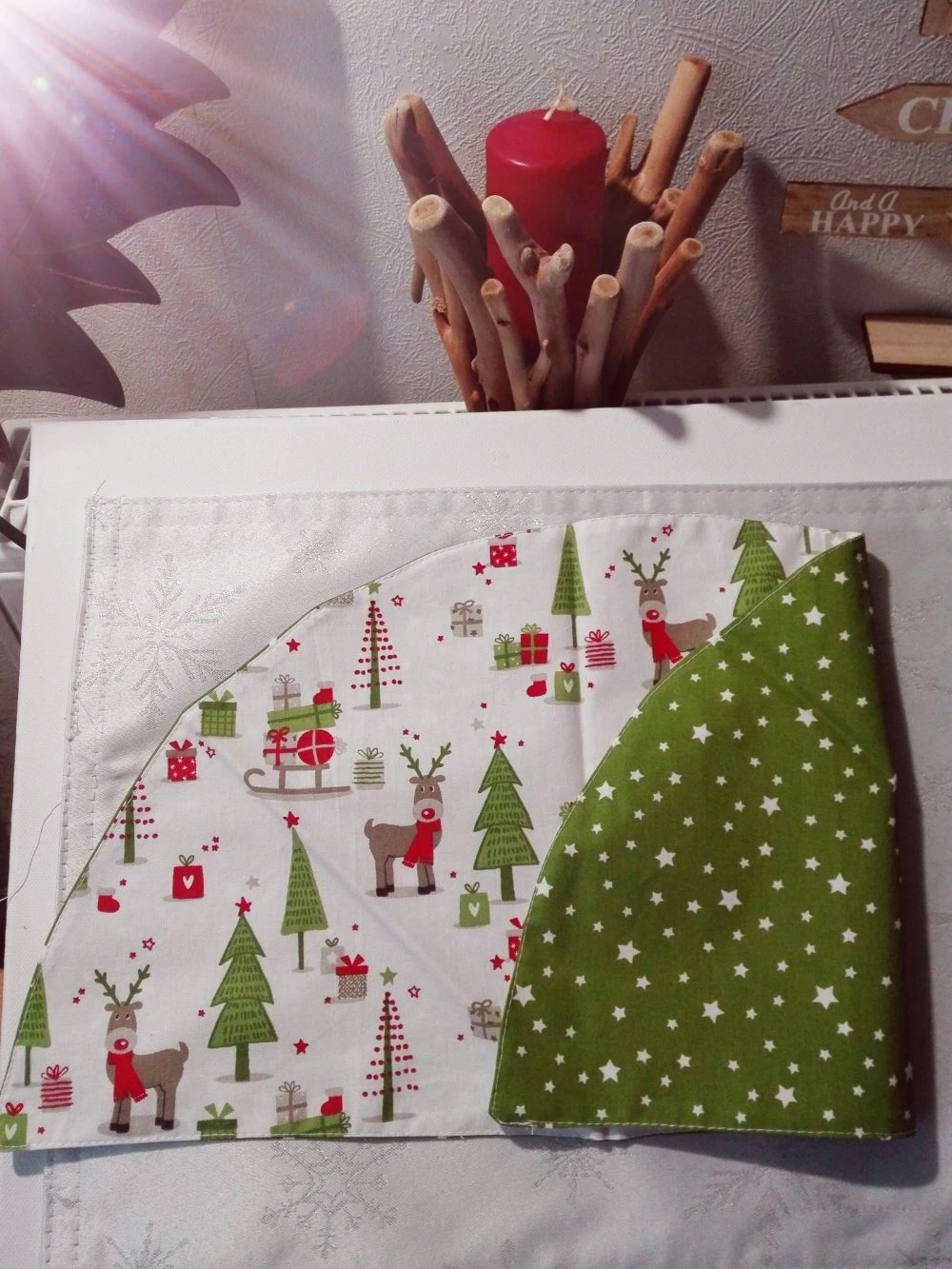 Sets De Table Lot De 4 Noël 4 Sets De Table Lot De 4 Noël – Image 4