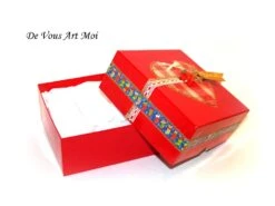 Coffret Boite De Noël,fait Main,boite Emballage Cadeau Noël -Papeterie Boutique 2980391 coffret ourson de noel fait main coffret boule de noel boi 3