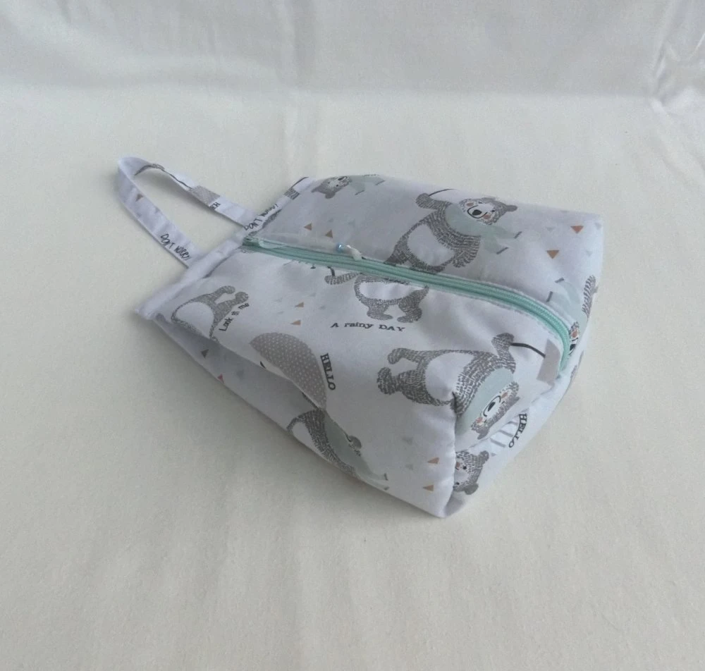 Sac à Soufflet Avec Fermeture Zippée, Sac Porté Main Pour Petite Fille En Tissu Ours Polaire, Sac à Goûter, Idée Cadeau Noël Enfant 4 Sac à Soufflet Avec Fermeture Zippée, Sac Porté Main Pour Petite Fille En Tissu Ours Polaire, Sac à Goûter, Idée Cadeau Noël Enfant – Image 4