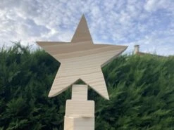 Sapin De Noël Hauteur 1950 Mm En Bois Naturel. Largeur, 1100 Mm (43 5/16 In). Tasseaux Bois, Lattes -Papeterie Boutique 3446627 sapin de noel hauteur 1500 mm 59 1 16 in en bois naturel 3