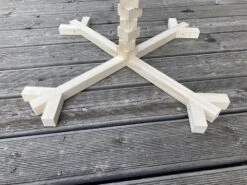 Sapin De Noël Hauteur 1950 Mm En Bois Naturel. Largeur, 1100 Mm (43 5/16 In). Tasseaux Bois, Lattes -Papeterie Boutique 3446627 sapin de noel hauteur 1500 mm 59 1 16 in en bois naturel 4