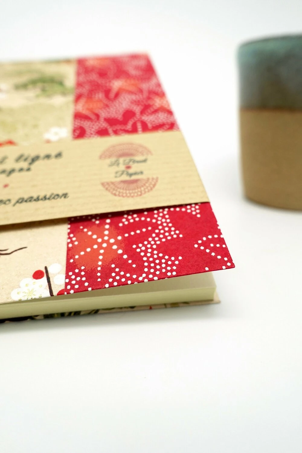 Carnet De Note A6, Cahier D'écriture De Poche, Reliure Papier Japonais Rouge, Idée Petit Cadeau De Noël Zen, Journal Intime Voyage Japon 2 Carnet De Note A6, Cahier D'écriture De Poche, Reliure Papier Japonais Rouge, Idée Petit Cadeau De Noël Zen, Journal Intime Voyage Japon – Image 2