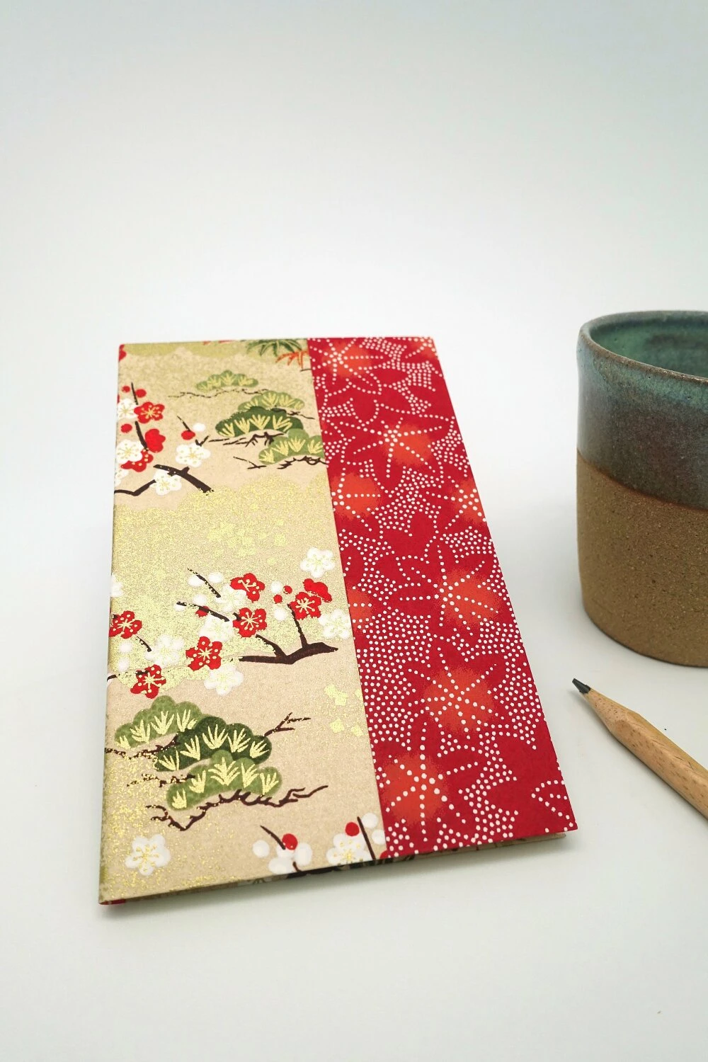 Carnet De Note A6, Cahier D'écriture De Poche, Reliure Papier Japonais Rouge, Idée Petit Cadeau De Noël Zen, Journal Intime Voyage Japon 5 Carnet De Note A6, Cahier D'écriture De Poche, Reliure Papier Japonais Rouge, Idée Petit Cadeau De Noël Zen, Journal Intime Voyage Japon – Image 5