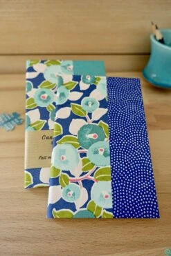 Carnet D'écriture A6, De Note, Cahier De Poche Papier Japonais Pivoine Bleu Et Menthe, Journal De Voyage Japon Asie, Cadeau Noël Pour Elle -Papeterie Boutique 3463223 carnet d ecriture a6 de note cahier de poche papier japon 3