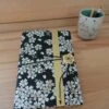 Carnet D'écriture En Papier Japonais, Journal Intime Sakura Noir Et Or, Cahier Washi Japon, Noël élégant Pour Elle, Carnet De Voyage