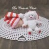 Bébé Fimo Garçon Noël Et Son Doudou.
