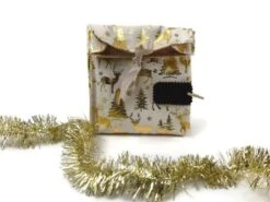 Pochette Cadeau Tissu Noël