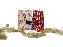 Emballage Cadeau Réutilisable Noël, Sac Paquet Cadeau -Papeterie Boutique 3509995 sac paquet cadeau 3