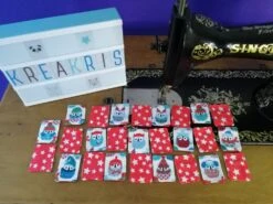 Jeu De Carte Memory Hiboux De Noël