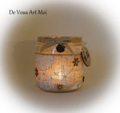 Photophore De Noël Verre Décoration Bougeoir Lanterne Noël Original Fait Main -Papeterie Boutique 3564622 photophore de noel verre decoration bougeoir lanterne noe 3