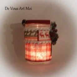 Photophore Noël Verre Porte Bougie Traditionnel Renne De Noël Décoration Bois Noël -Papeterie Boutique 3564624 photophore noel verre porte bougie noel fait main renne de 4