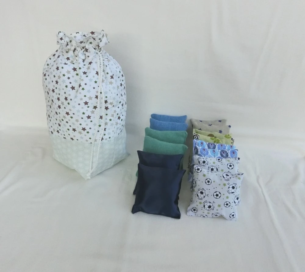 Lot De 14 Coussins Sensoriels Et Pochon De Rangement, Jeu éducatif D'activité Et D'éveil Tactile Montessori, Cadeau Noël Jeune Enfant 2 Lot De 14 Coussins Sensoriels Et Pochon De Rangement, Jeu éducatif D'activité Et D'éveil Tactile Montessori, Cadeau Noël Jeune Enfant – Image 2