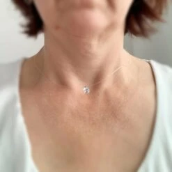 Collier En Cristal Clair Effet Flottant Bijoux Minimaliste Invisible Choker Cristal Cadeau De Noël Pour Les Femmes -Papeterie Boutique 3824899 collier en cristal clair effet flottant choker bijoux minima 3