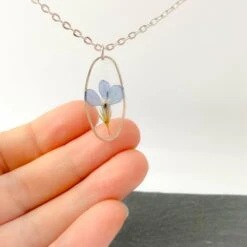 Collier De Lobelia Séchée Cadeau De Noël Pour Elle Bijoux En Fleur Naturelle -Papeterie Boutique 3832202 collier de lobelia sechee cadeau de noel pour elle bijoux 6