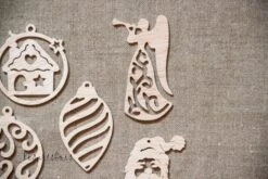 Décorations De Noël En Bois à Suspendre ( Lot 02 ) -Papeterie Boutique 3899250 decorations de noel en bois a suspendre lot 01 3