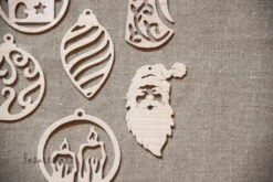 Décorations De Noël En Bois à Suspendre ( Lot 02 ) -Papeterie Boutique 3899250 decorations de noel en bois a suspendre lot 01 5