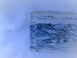 Panier Toile De Jouy Bleu , Rangement Laines , Tricots , Couture , Intérieur Piqué Blanc , Vintage Noël; -Papeterie Boutique 3902608 panier toile de jouy bleu rangement laines tricots co 7