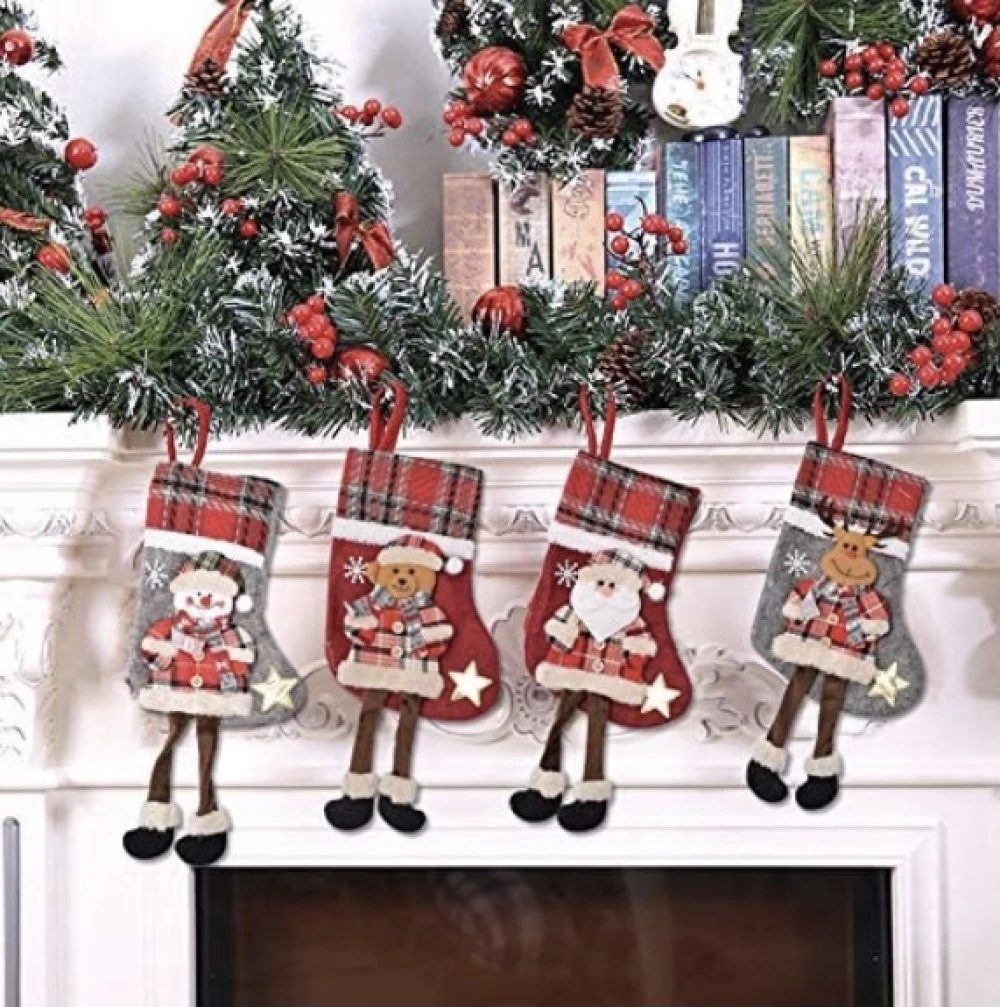 Botte De Noël, Chaussette Ours, Botte *prénom Personnalisable*, Personnalisable *joyeux Noël*, à Suspendre, 34x18 Cm 2 Botte De Noël, Chaussette Ours, Botte *prénom Personnalisable*, Personnalisable *joyeux Noël*, à Suspendre, 34x18 Cm – Image 2